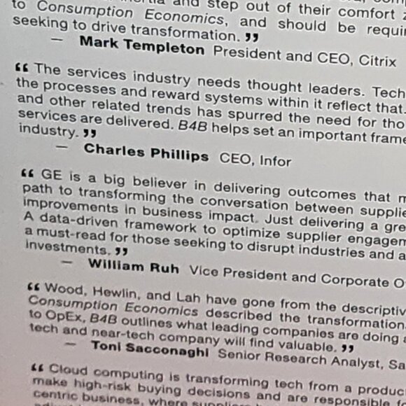 B4B How Technology and Big Data Reinvent by JB Wood Todd Hewlin and Thomas Lah - Picture 9 of 16